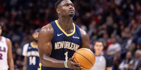 咋又伤了！Shams：锡安右内收肌拉伤三周后复查