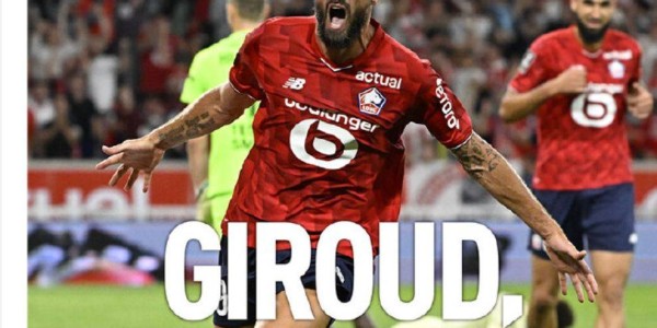 91分钟绝杀！38岁大吉鲁吐舌绕场狂奔：法甲连续2轮破门 破1纪录