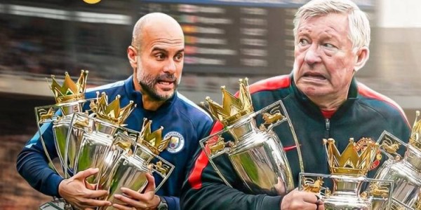 瓜迪奥拉紧随弗格森之后，欧洲五大联赛主帅联赛冠军数排行榜大揭秘