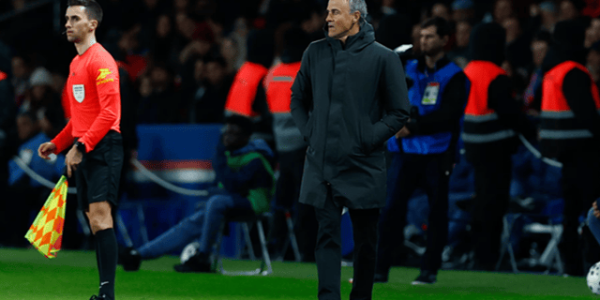 法甲：巴黎圣日耳曼vs里尔，恩里克表示“明天的比赛很艰难”