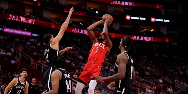 杜兰特19+6申京21+6 火箭大胜篮网取首胜