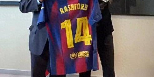 巴萨官宣拉什福德穿14号了，能否复制亨利传奇？踢不好就直接退货