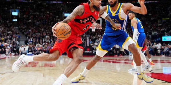 库里空砍39分巴恩斯23+25+10 勇士加时不敌猛龙