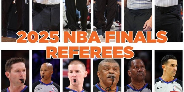 总决赛G3裁判名单：托尼兄弟领衔 与东决G6一致