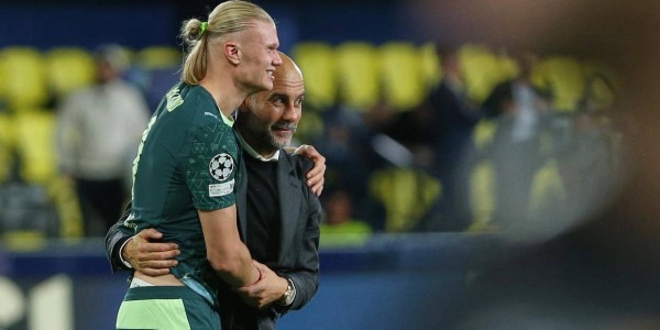 瓜帅笑了！贝尔纳多・席尔瓦头球建功，哈兰德12场22球创造足坛神话