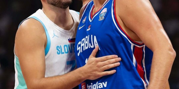 热身赛-约老师10分东契奇17+7 塞尔维亚大胜斯洛文尼亚