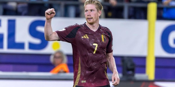 意甲球星九月国际比赛日闪耀：德布劳内基恩苏西奇领衔五大表现