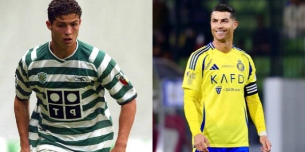 C罗薪水在23年内激增超12万倍