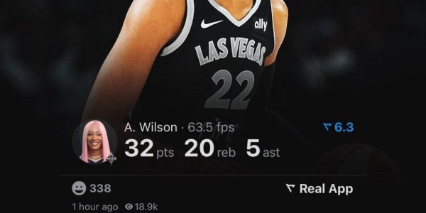 恐怖如斯!阿贾-威尔逊爆砍32+20+5 WNBA历史首人