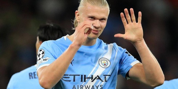 欧冠超C罗只是时间的问题C罗纪录将作古？哈兰德进球效率势不可挡