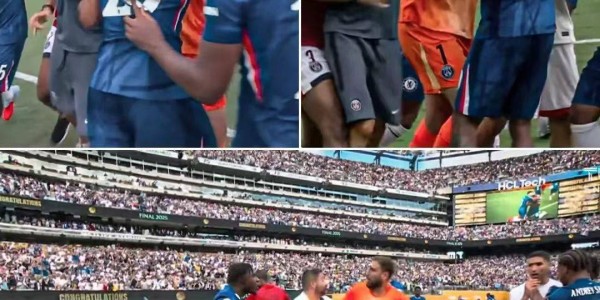 输球又输人！巴黎0-3不敌切尔西无缘冠军，赛后恩里克带头起冲突