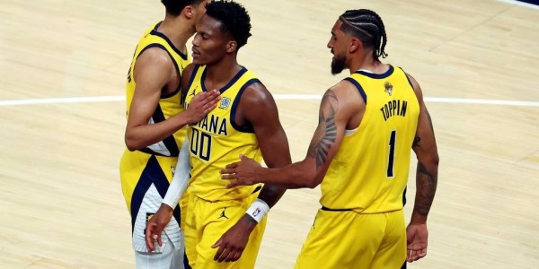 G3半场：步行者替补得分30-11 麦康奈尔堪称凡人之光