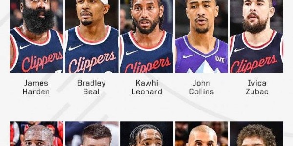 快船新赛季平均年龄33.2岁 创NBA历史之最