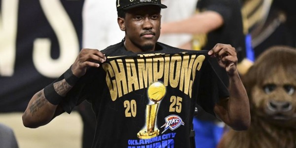 杰威5年2.87亿提前续约雷霆 三少薪资合计超8亿