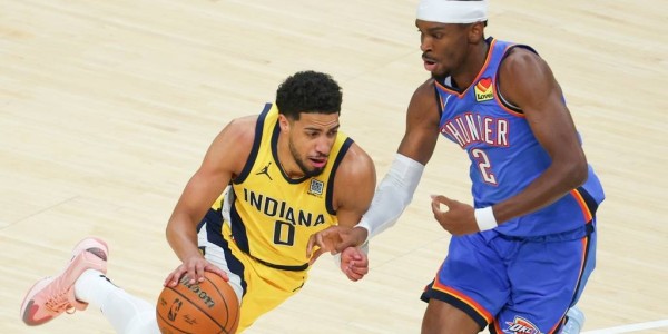 G6半场：步行者统治攻防全民皆兵 雷霆三分11中1