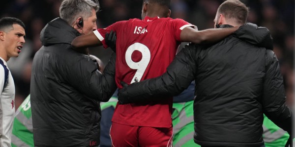 伊萨克重伤后发声：心里不是滋味 感谢所有利物浦球迷