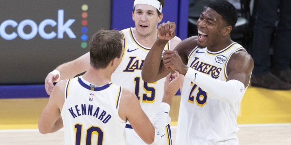 东契奇35分唐斯25+16 湖人胜尼克斯