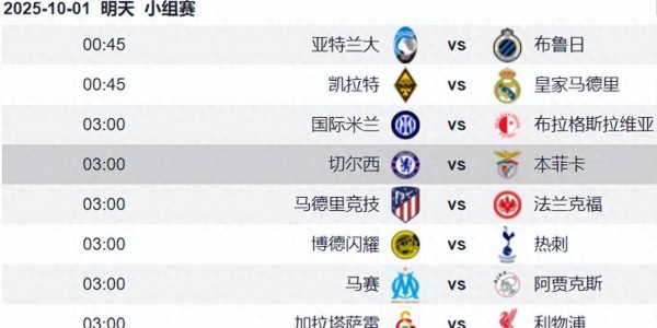 切尔西vs本菲卡前瞻：穆里尼奥重返斯坦福桥 恩佐面对旧主