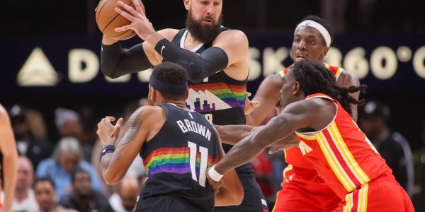 约基奇40+9+8约翰逊空砍三双 掘金逆转送老鹰三连败