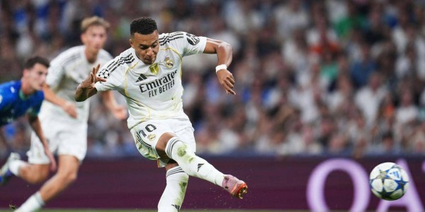 欧冠狂热夜！姆巴佩5战狂轰6球领跑射手榜！皇马2-1击败法甲劲旅马赛