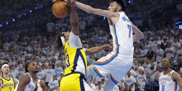 总决赛G1半场：雷霆11抢断领先12分 步行者18次失误