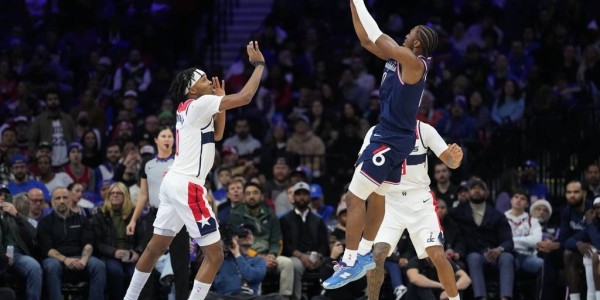 马克西35分德拉蒙德12+10 76人主场大胜奇才