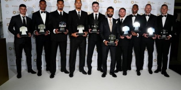 就差你了！PFA英超年度最佳阵10人参加颁奖典礼，仅伊萨克缺席