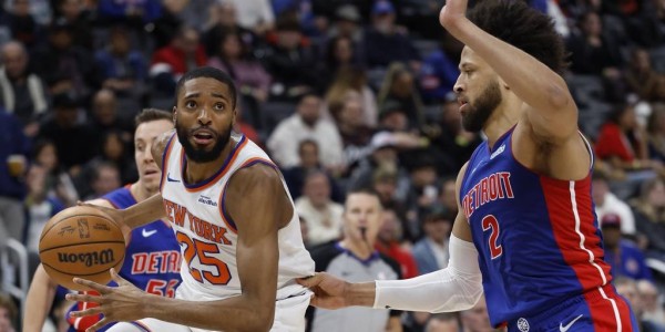 布伦森25分坎宁安29+13 尼克斯不敌活塞4连败