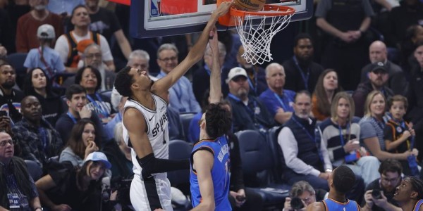 亚历山大34分文班亚马17+7 雷霆击败马刺4连胜